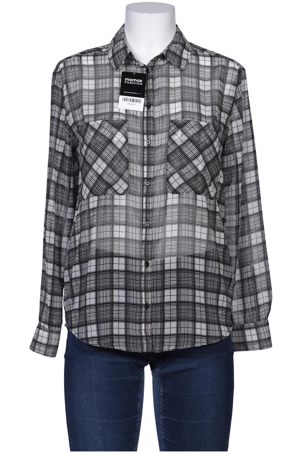 Mango Women's Blouse Gray M 8