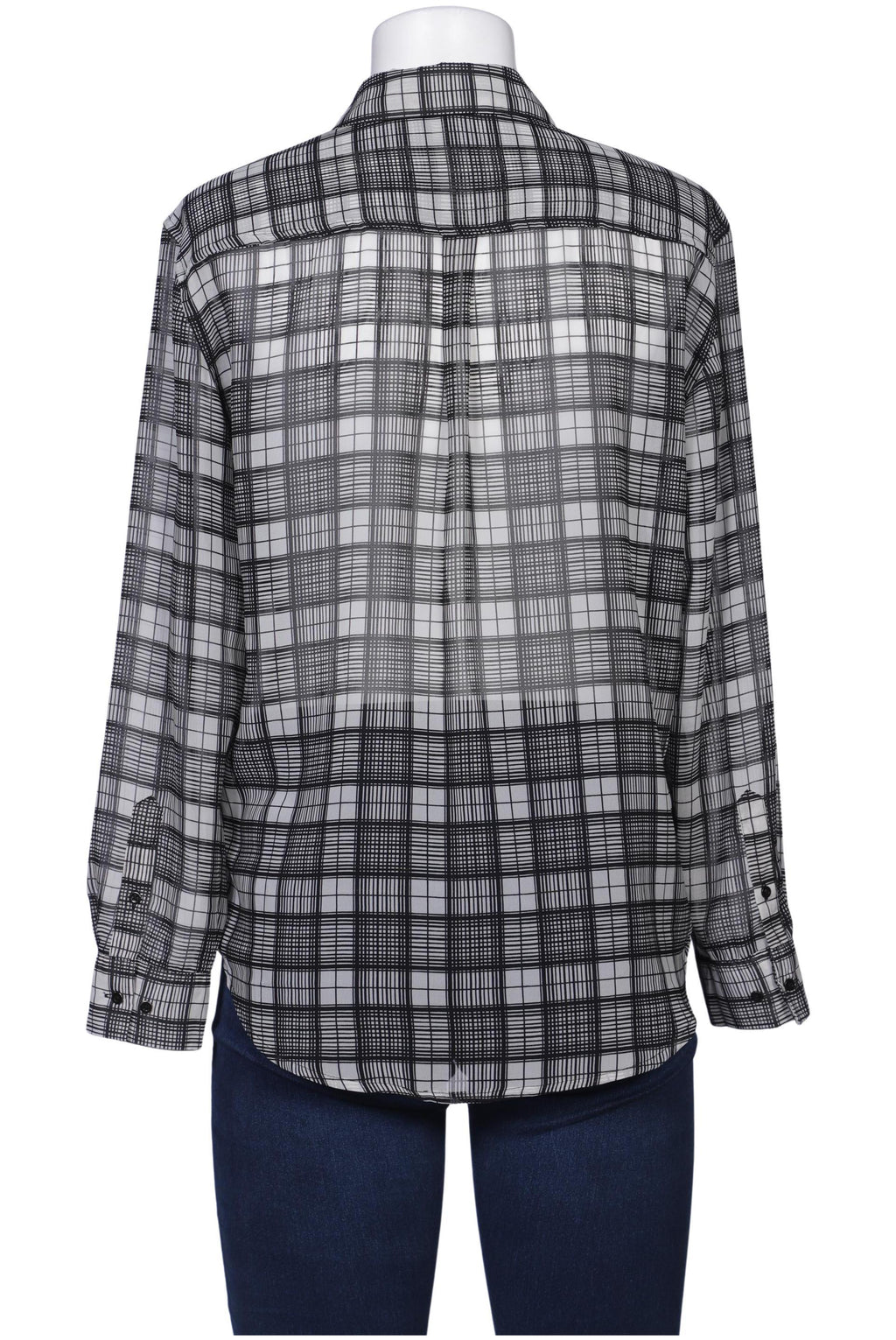 Mango Women's Blouse Gray M 9