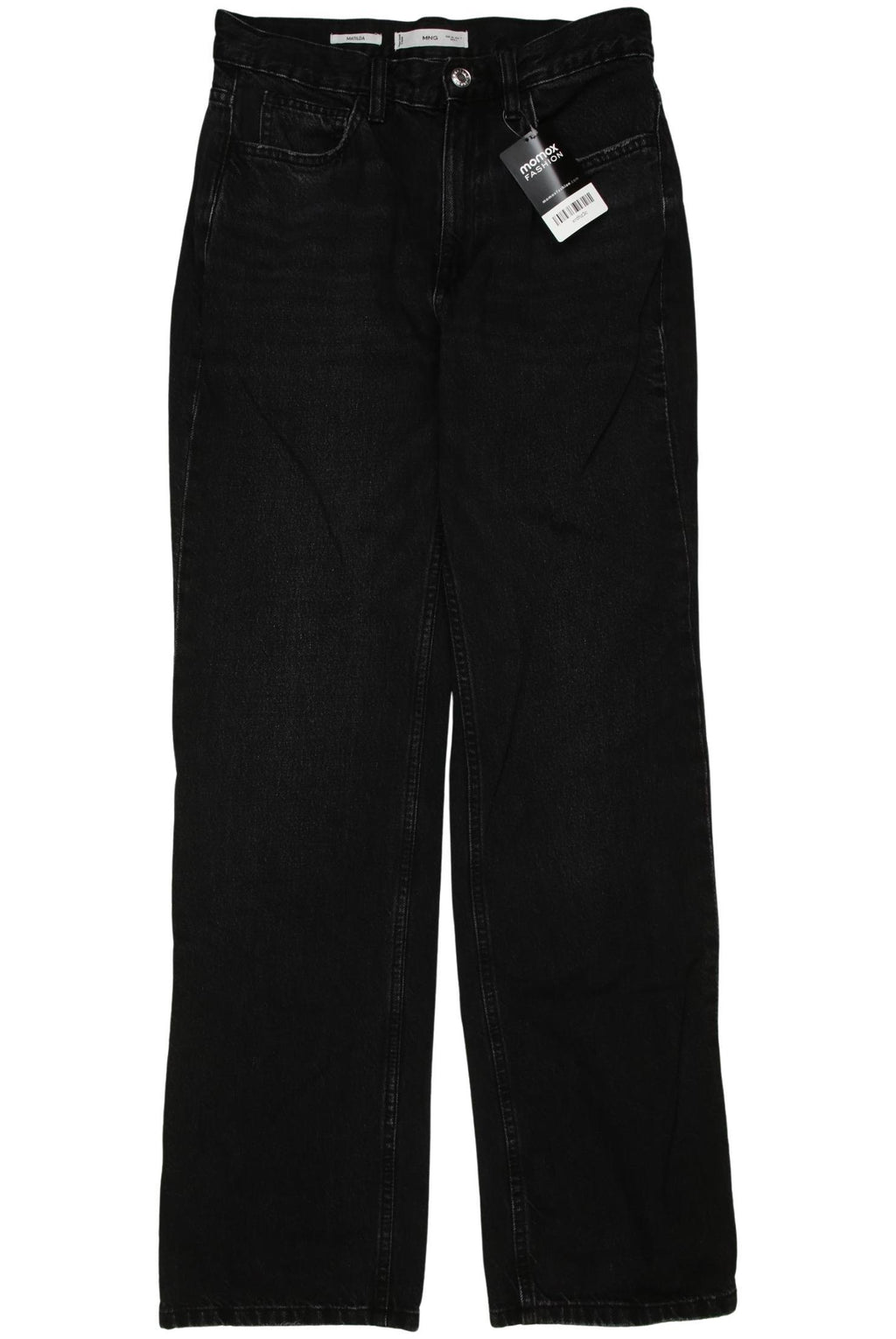 Mango Damen Jeans Schwarz EU 34 4