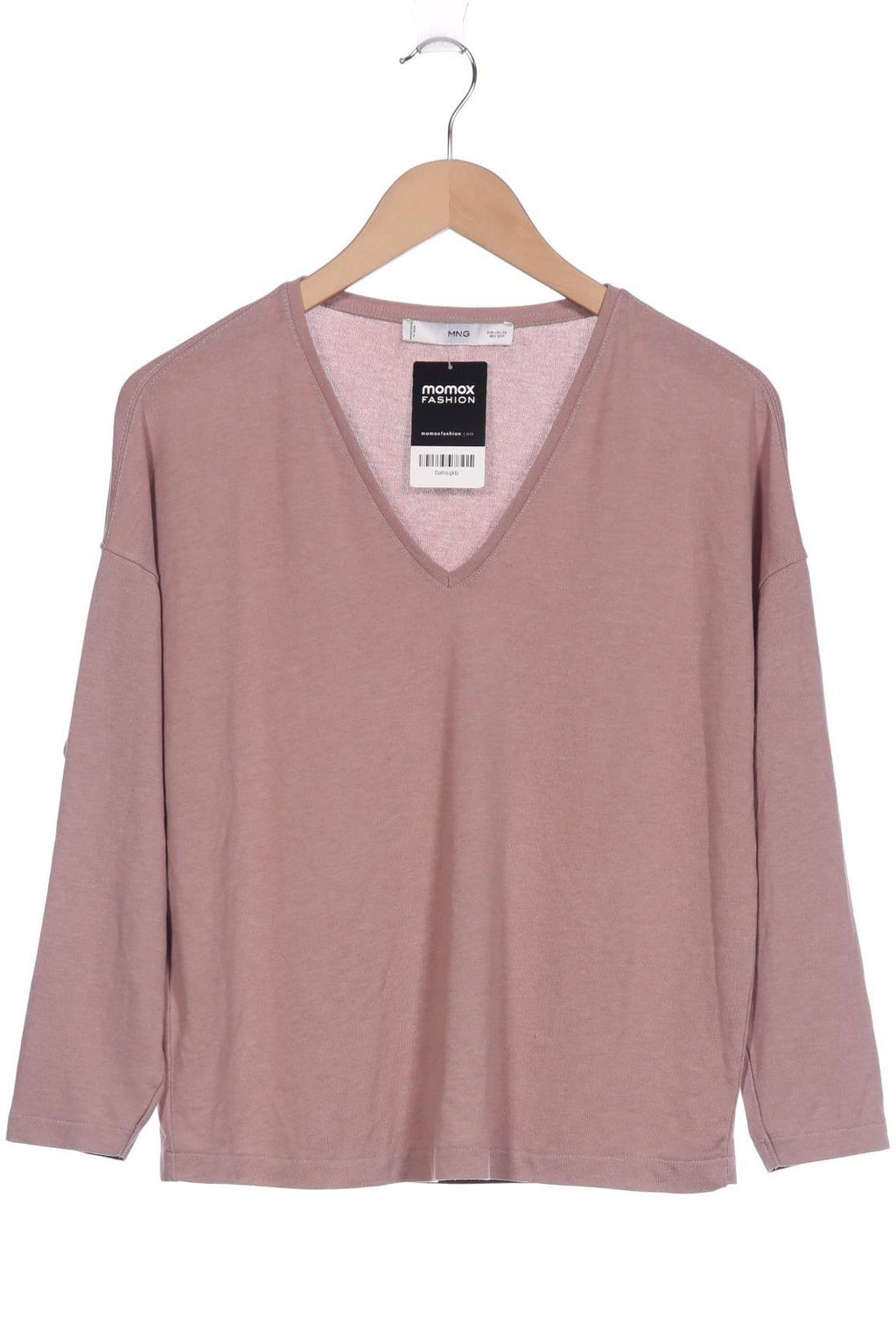 Mango Damen Langarmshirt Pink XS 3