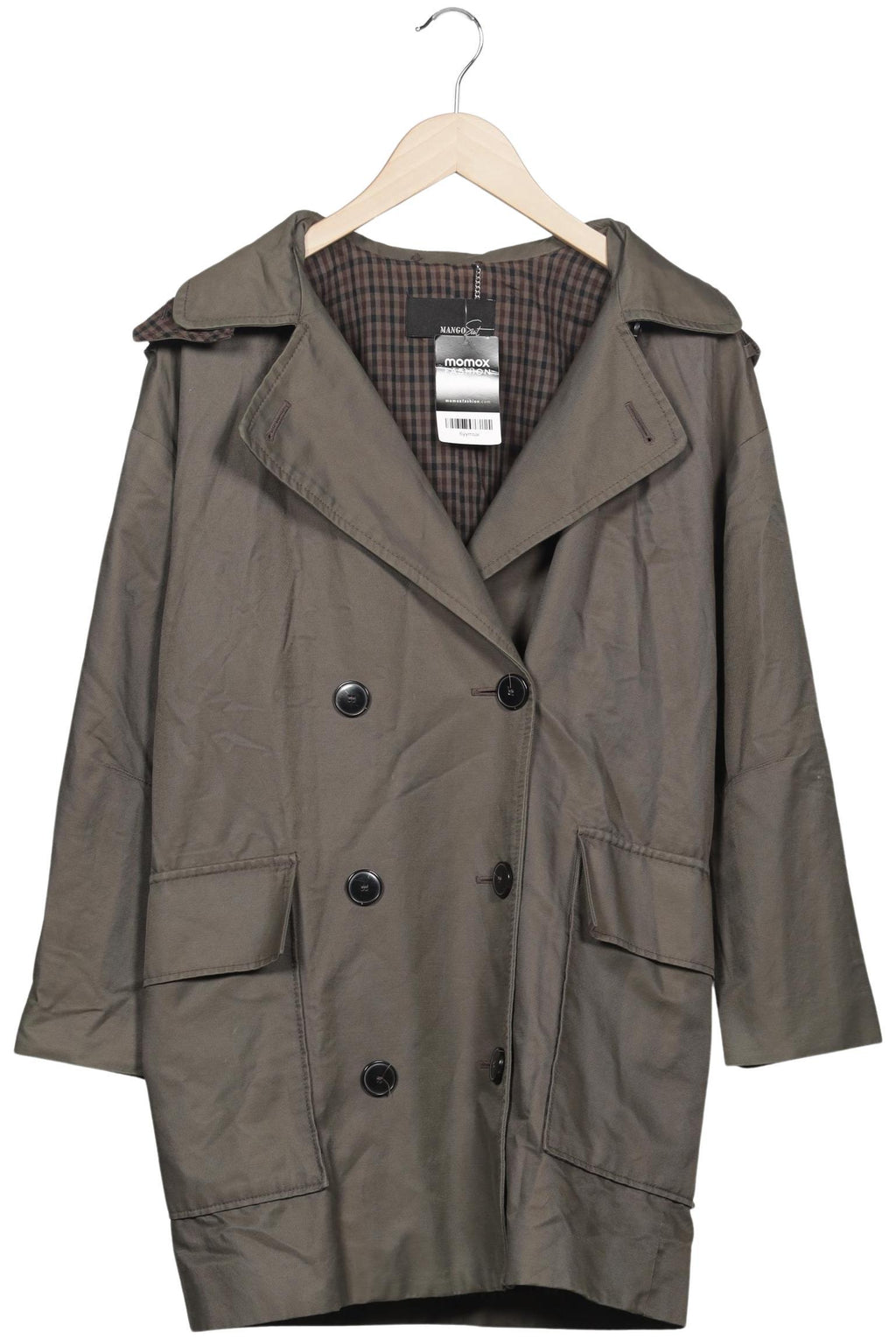 Mango Women Coat Green Size M 5