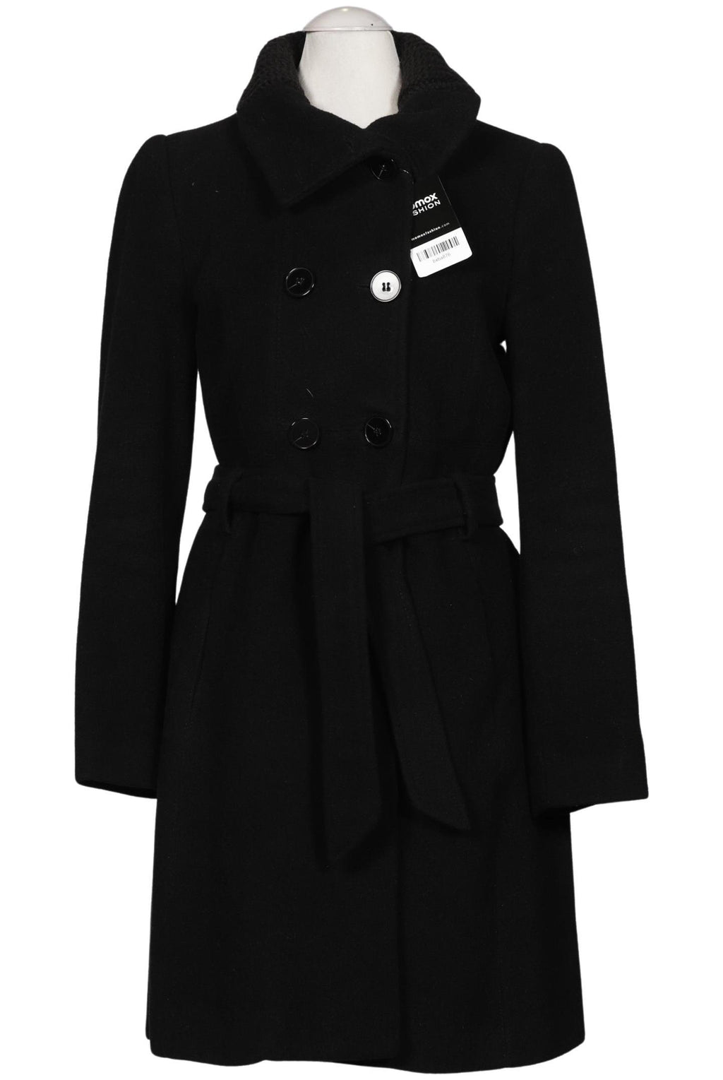 Mango Women Coat Black Size XS 2