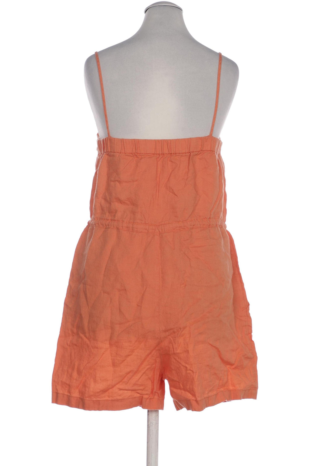 Mango Overall Orange XS Linen 5