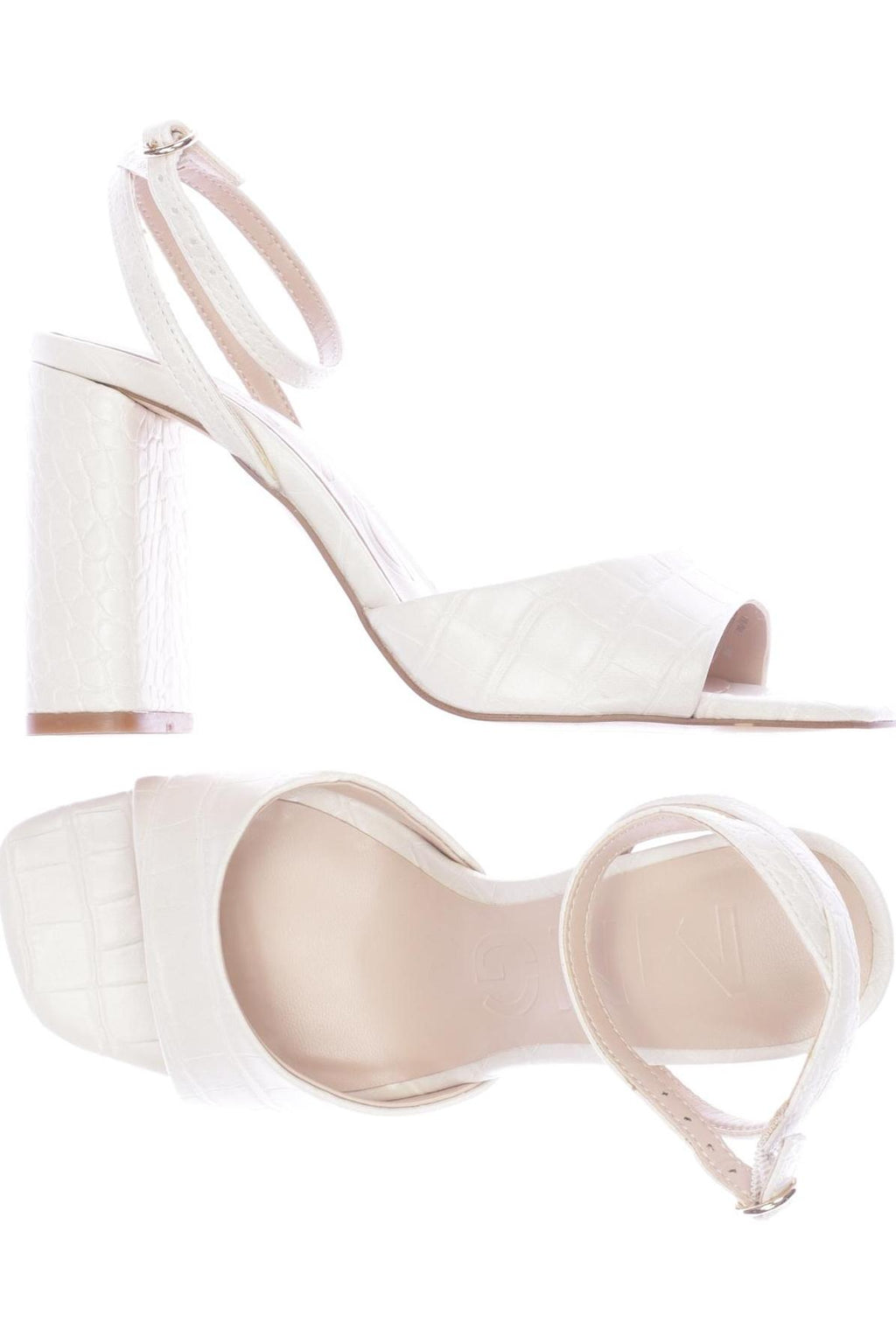 Mango Women Sandals Cream White EU 36 3