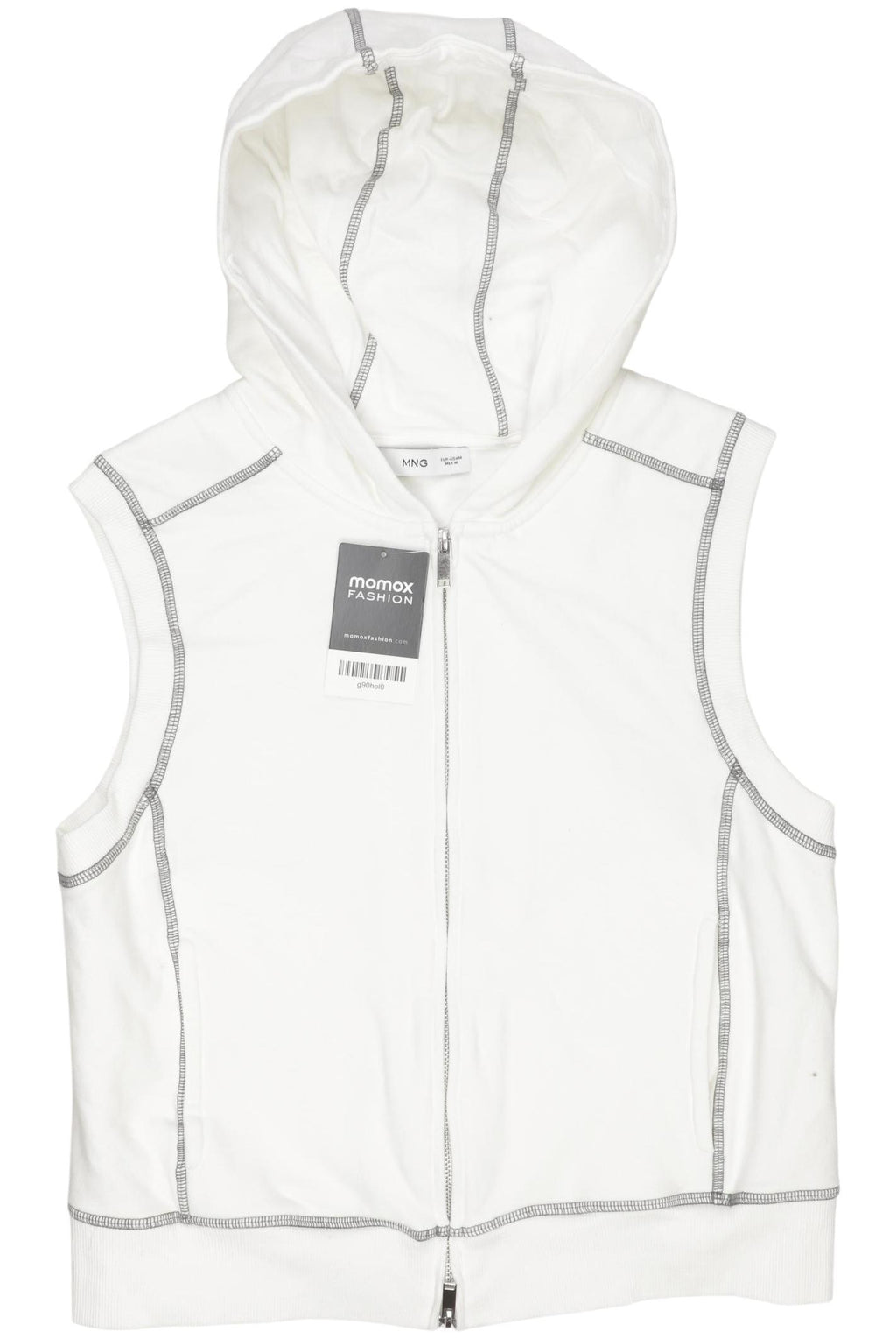 Mango Damen Weste White Size M 2