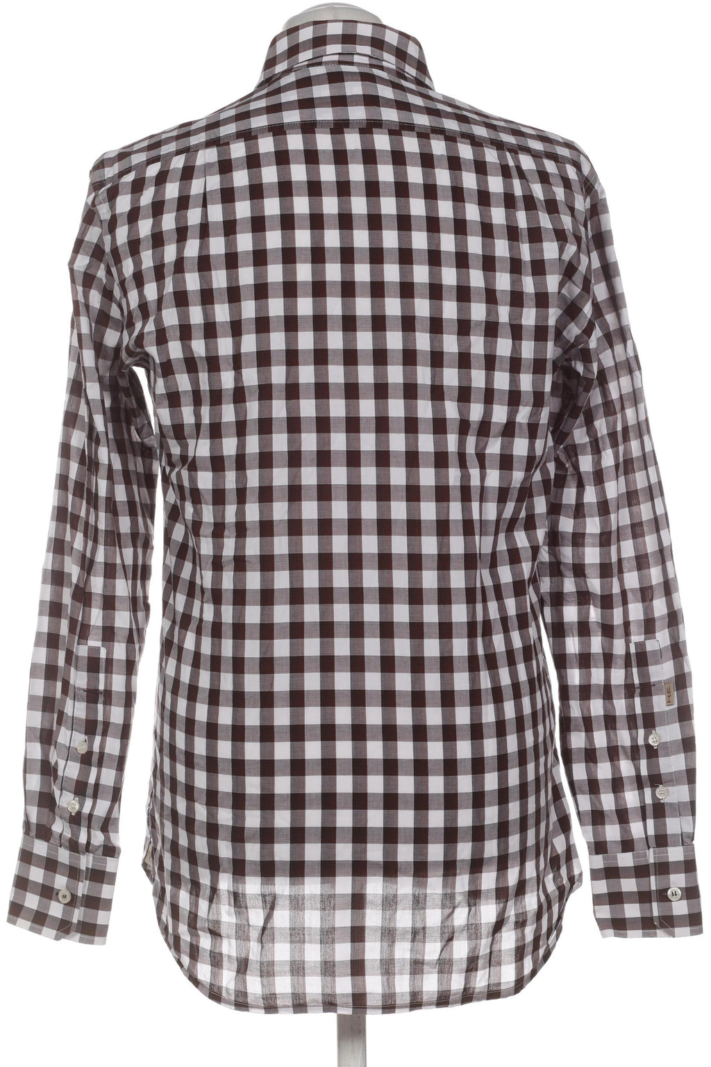 Mango Herrenhemd Braun XS Baumwolle 5