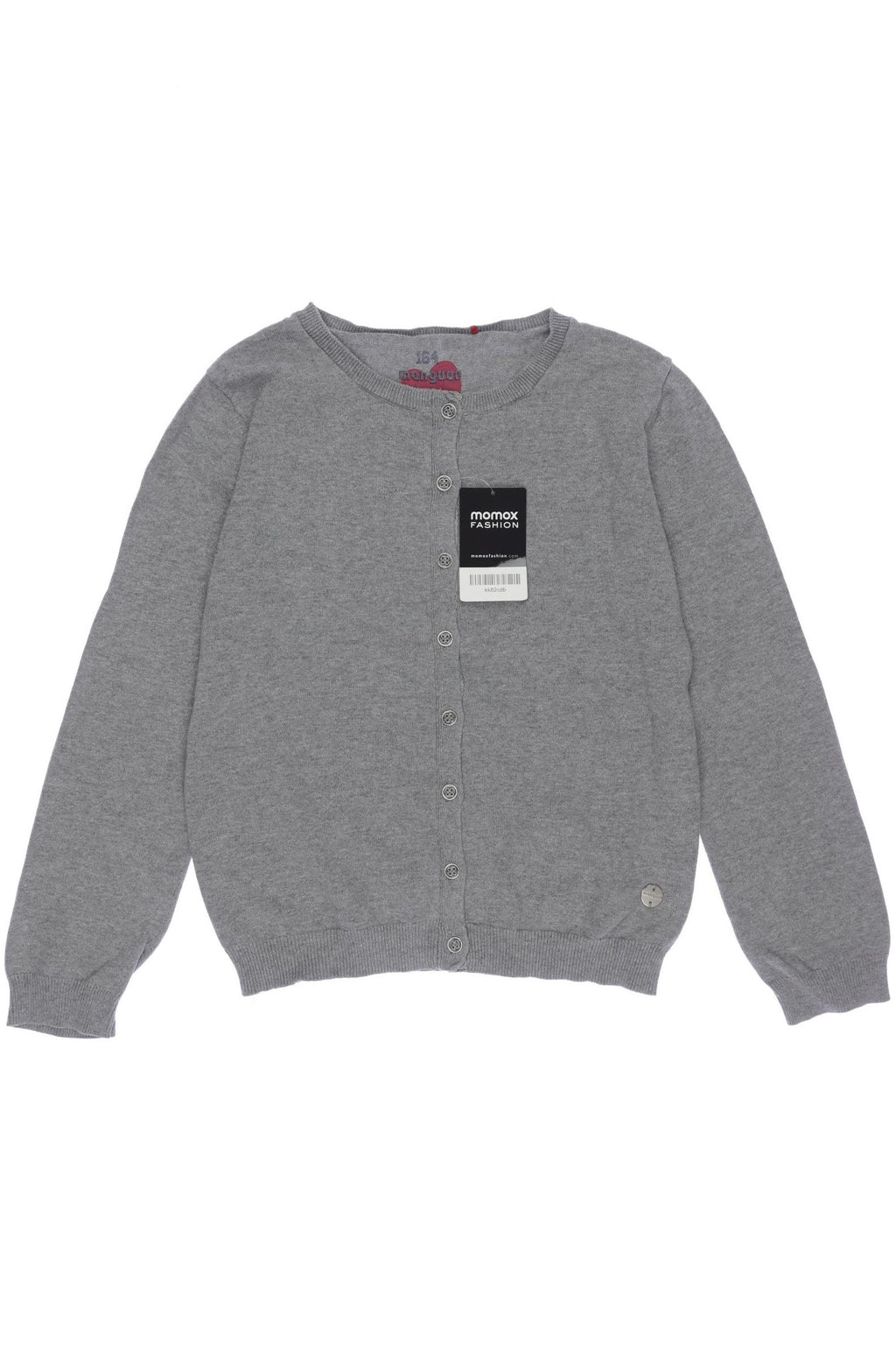 Manguun Mädchen Strickjacke Grau EU 164 Baumwolle 3