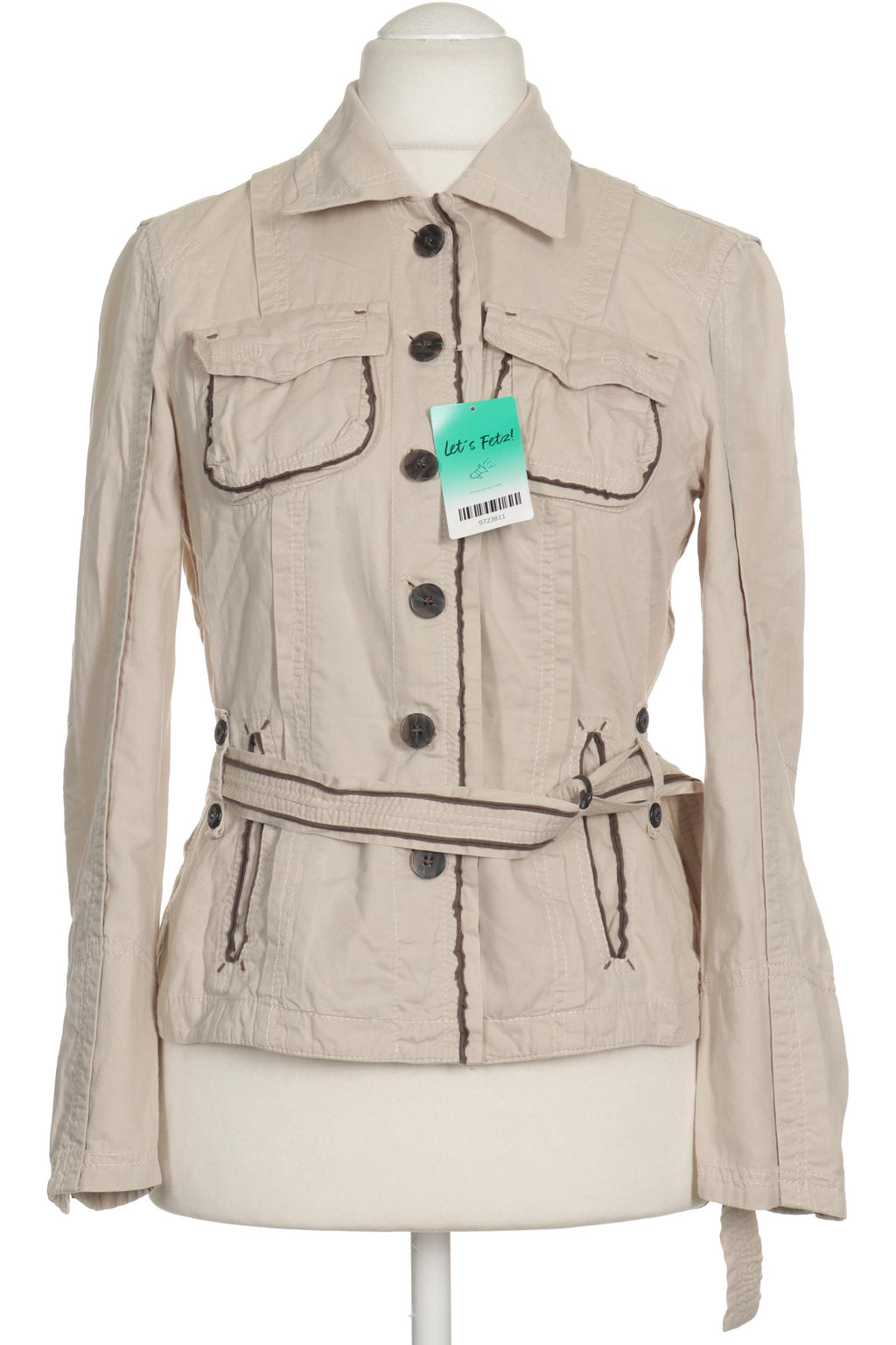 Marc Cain N3 Women's Jacket Beige EU 38 4