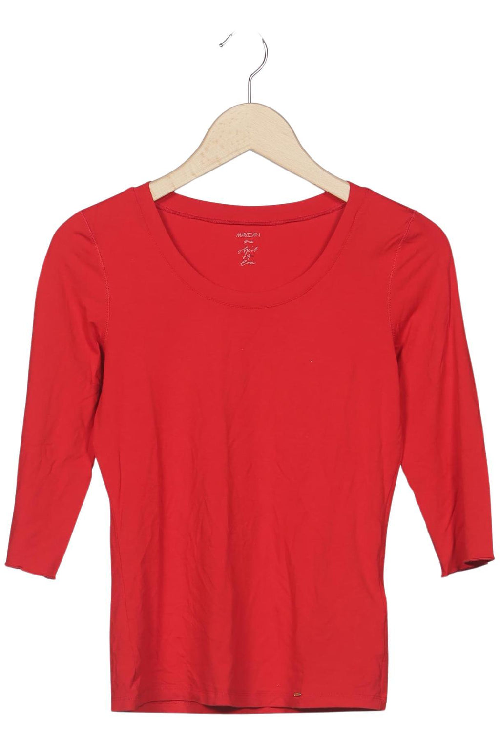 Marc Cain N2 Women Long Sleeve Shirt Red EU 36 2