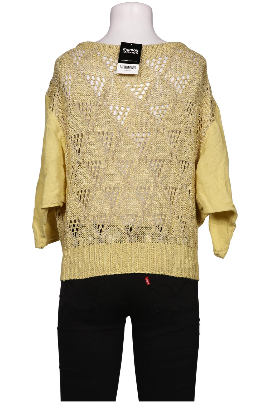 Marc Cain Women's Sweater Yellow Size M 3
