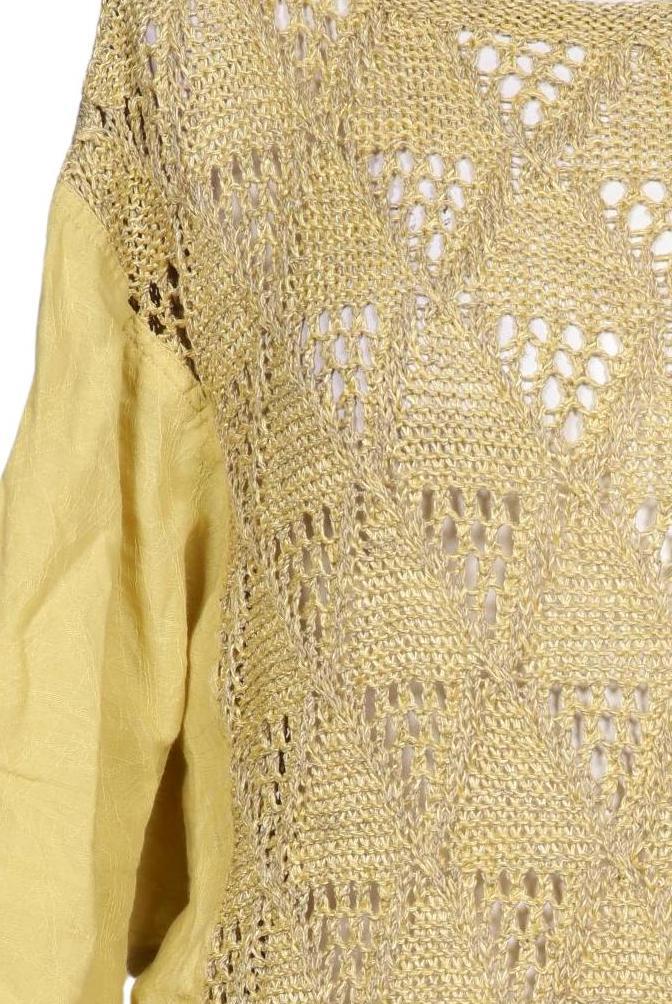 Marc Cain Women's Sweater Yellow Size M 4