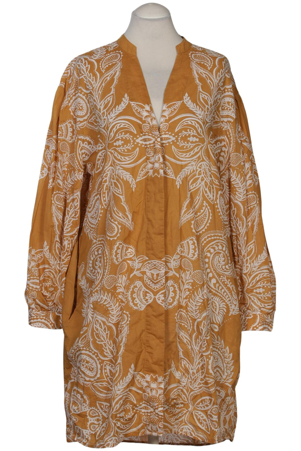 Marc O' Polo Kleid Gelb EU 38 Baumwolle 7