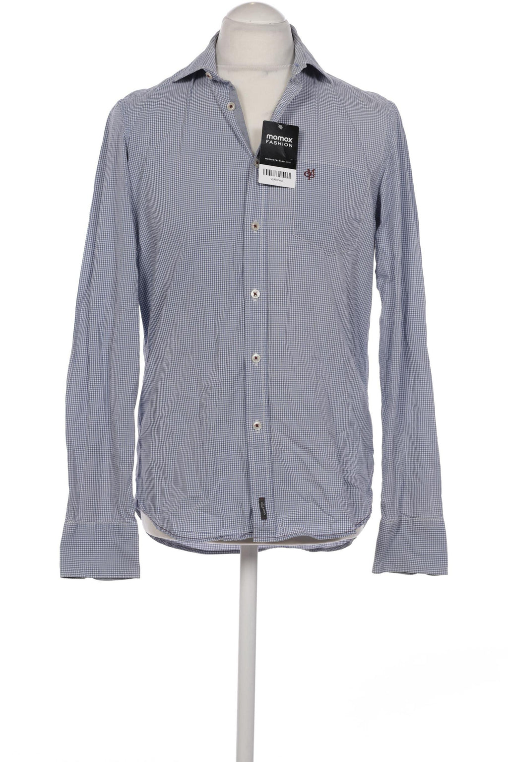 Marc O' Polo Hemd Hellblau Gr. S Baumwolle 5