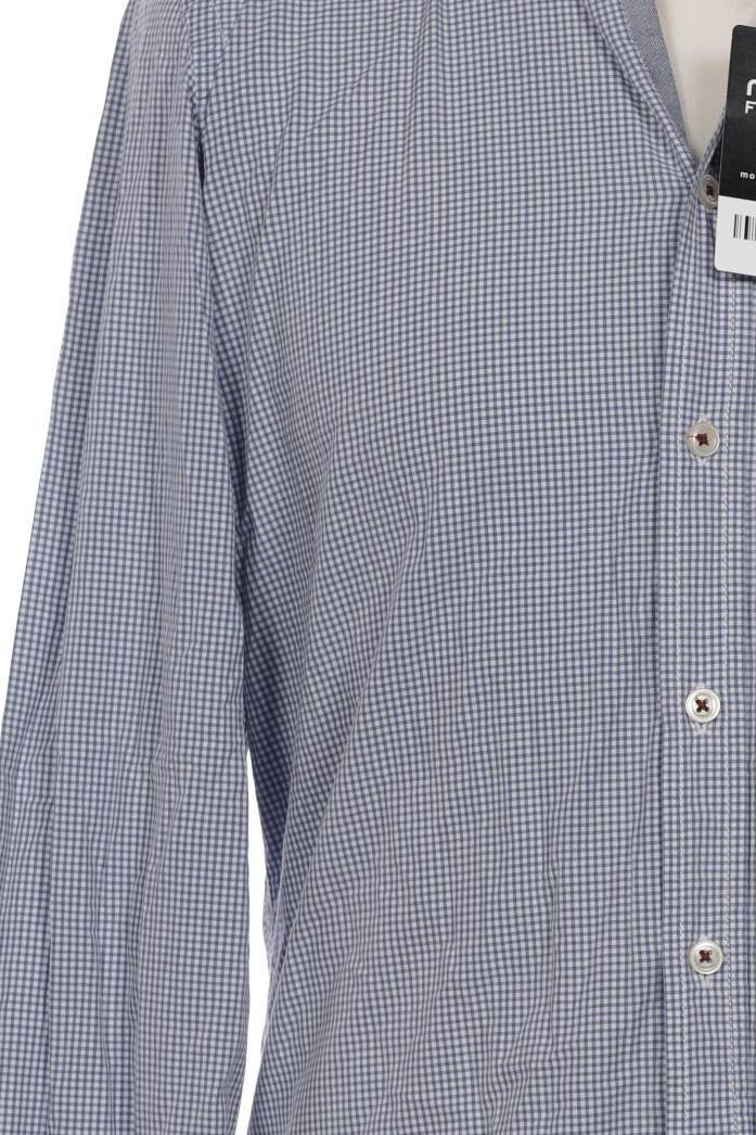 Marc O' Polo Hemd Hellblau Gr. S Baumwolle 7