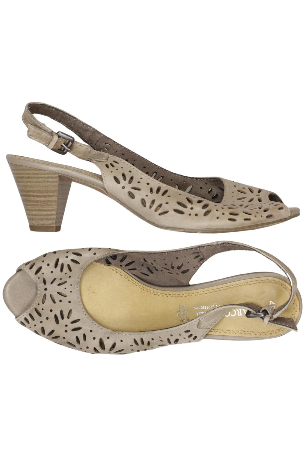 Marco Tozzi Women's Sandals Beige EU 40 Leather 4