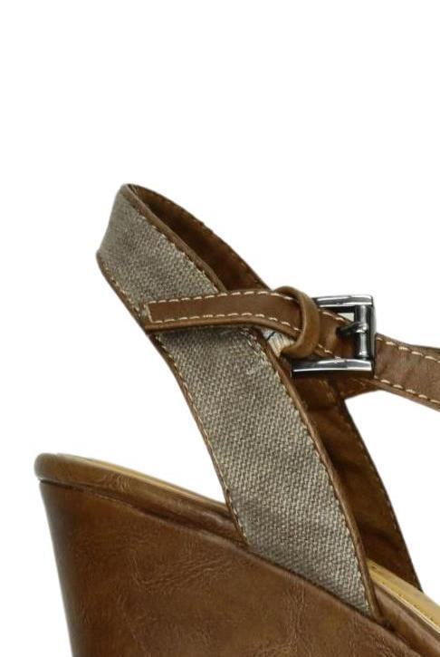 Marco Tozzi Damensandalen Braun EU 38 Kunstleder 7
