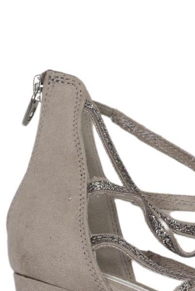 Marco Tozzi Sandales Femme Gris EU 36 Cuir Synthétique 4