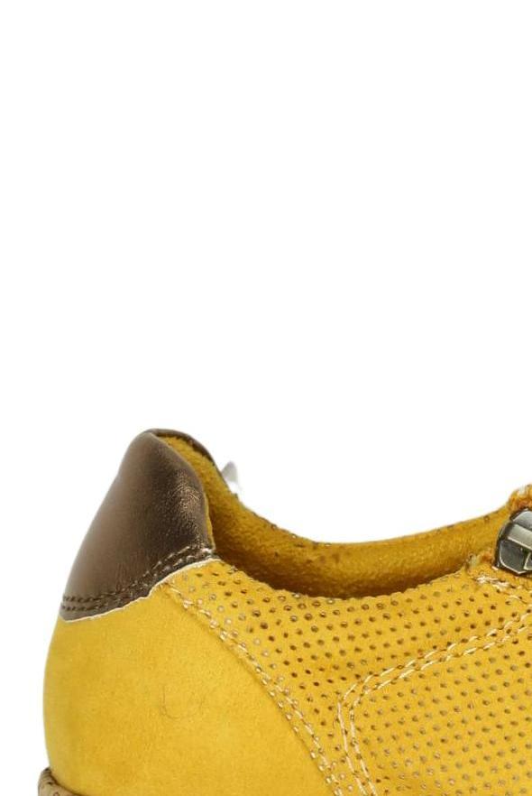 Marco Tozzi Women's Sneaker Yellow EU 36 Synthetic Leather 3