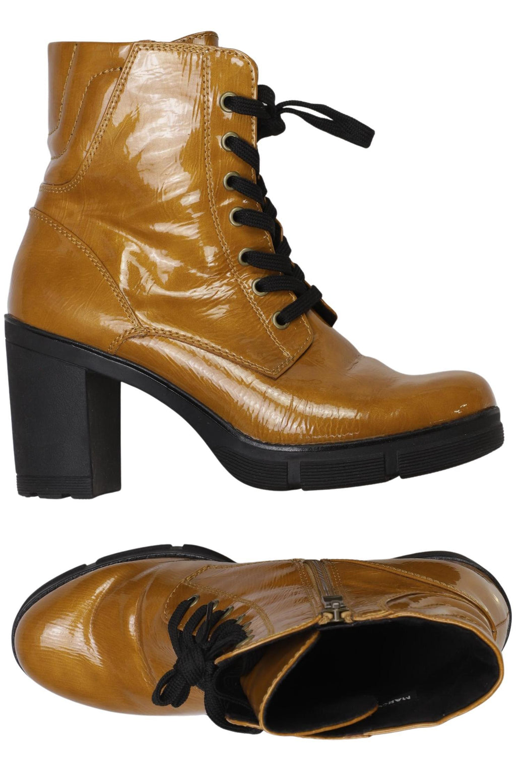 Marco Tozzi Women's Ankle Boot Yellow EU 40 Synthetic Leather 4
