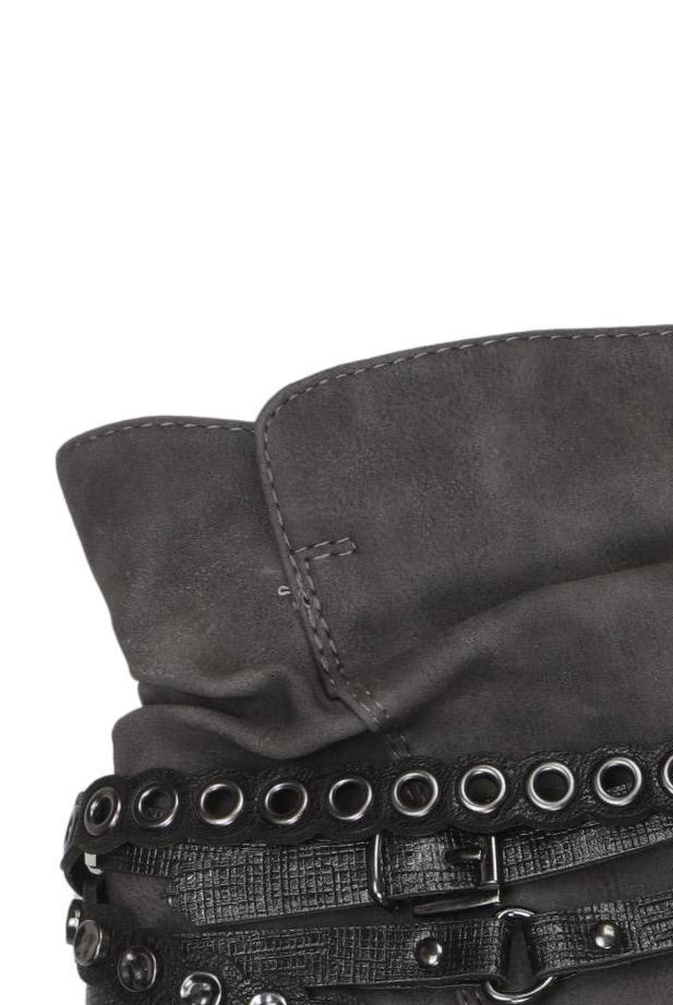 Marco Tozzi Women's Ankle Boot Gray EU 38 Synthetic Leather 8