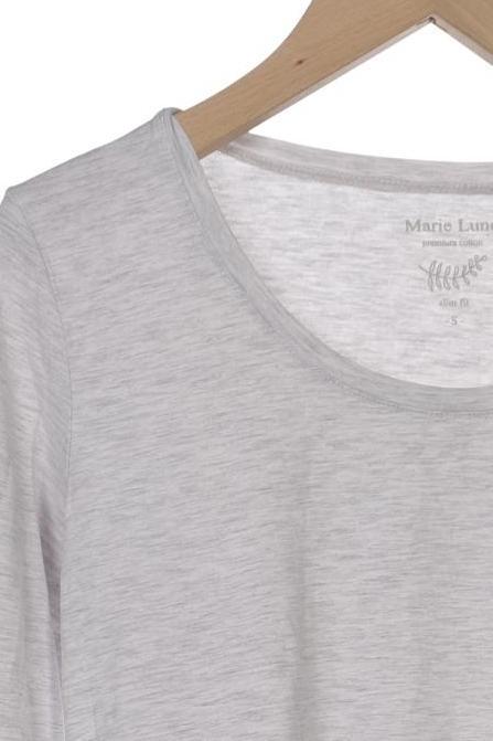 Marie Lund Women Long Sleeve Shirt Gray Size S 4