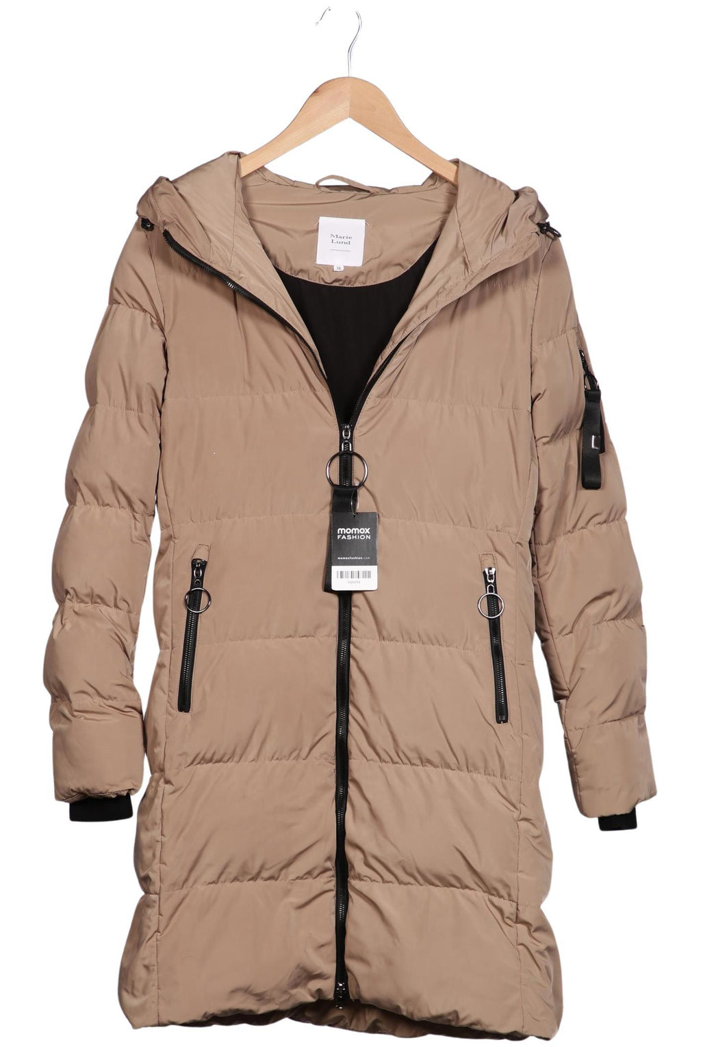 Marie Lund Women Coat Beige EU 36 2