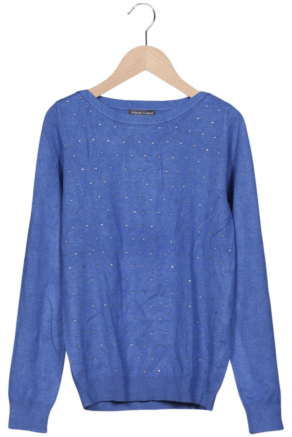 Marie Lund Women's Sweater Blue Size S 4