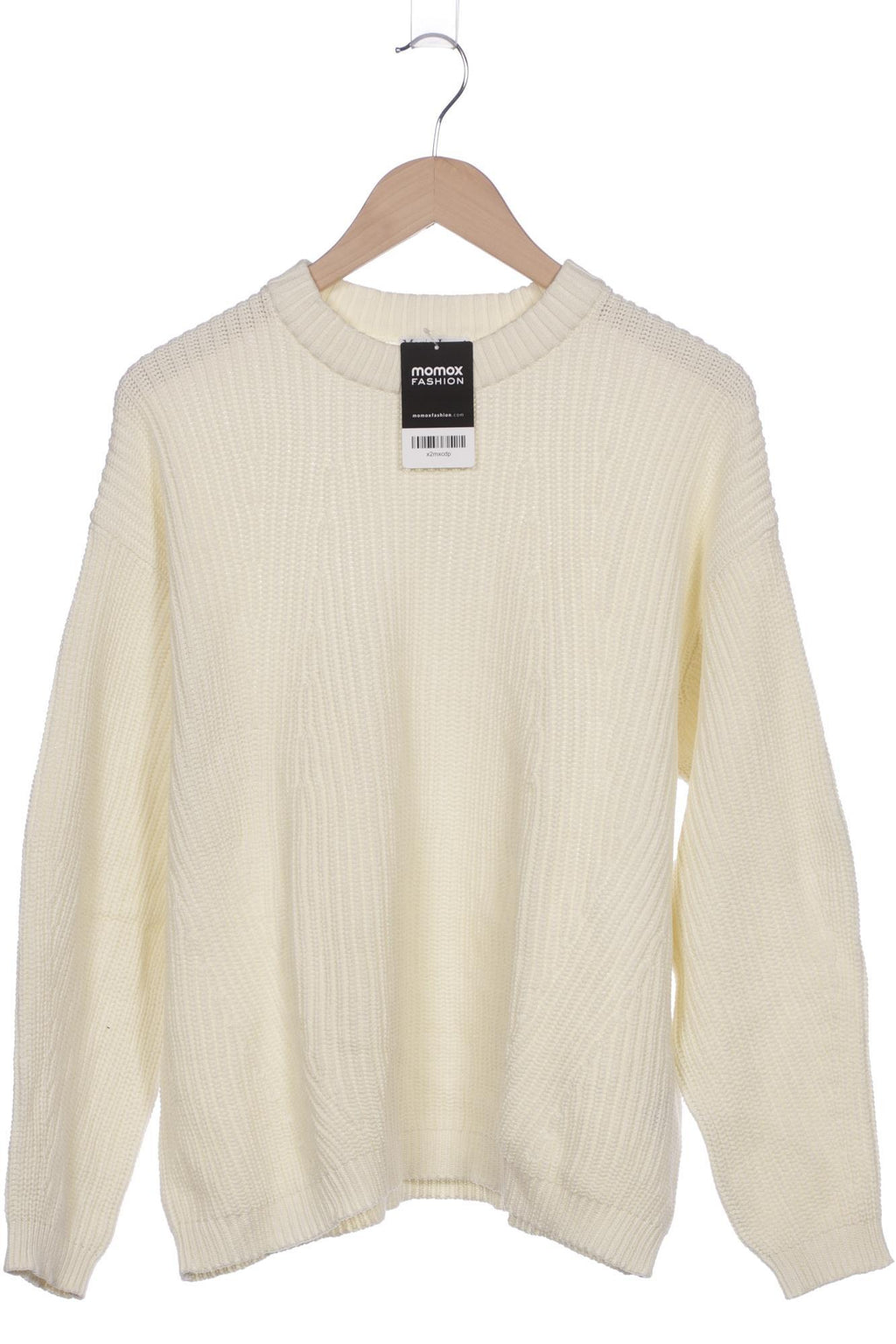 Marie Lund Women's Pullover Cream White Size L Cotton 4