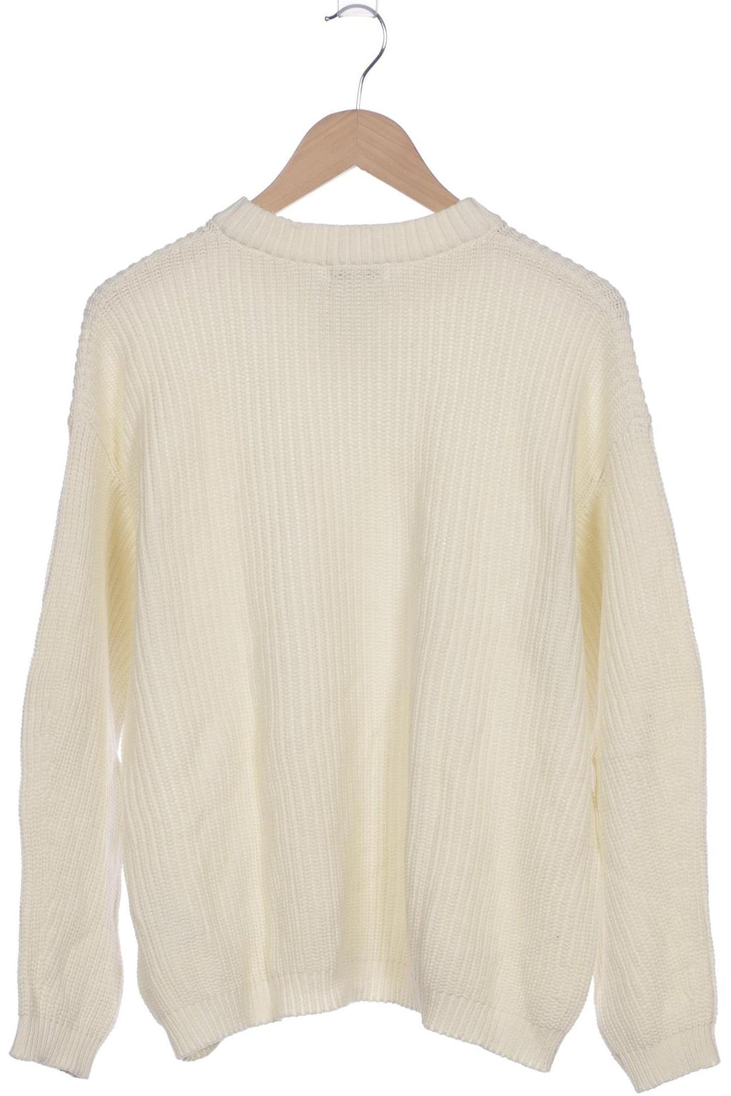 Marie Lund Women's Pullover Cream White Size L Cotton 5
