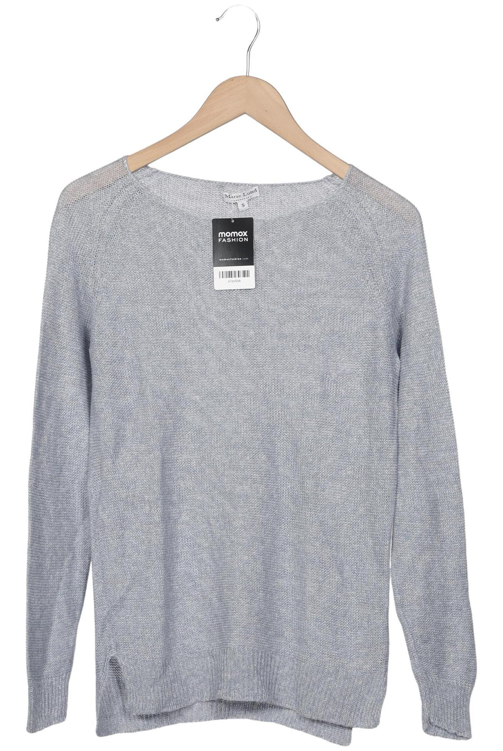 Marie Lund Damen Pullover Hellblau Gr. S Leinen 2