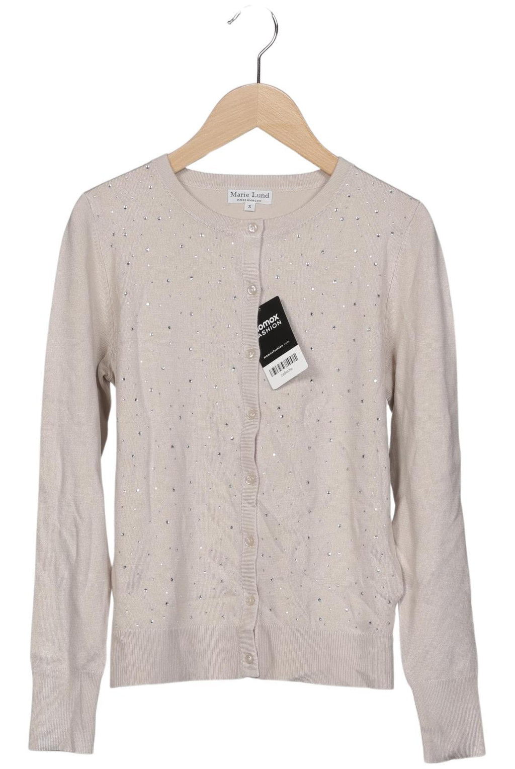 Marie Lund Women's Cardigan Beige Size S 6