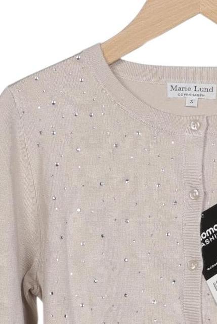 Marie Lund Women's Cardigan Beige Size S 8