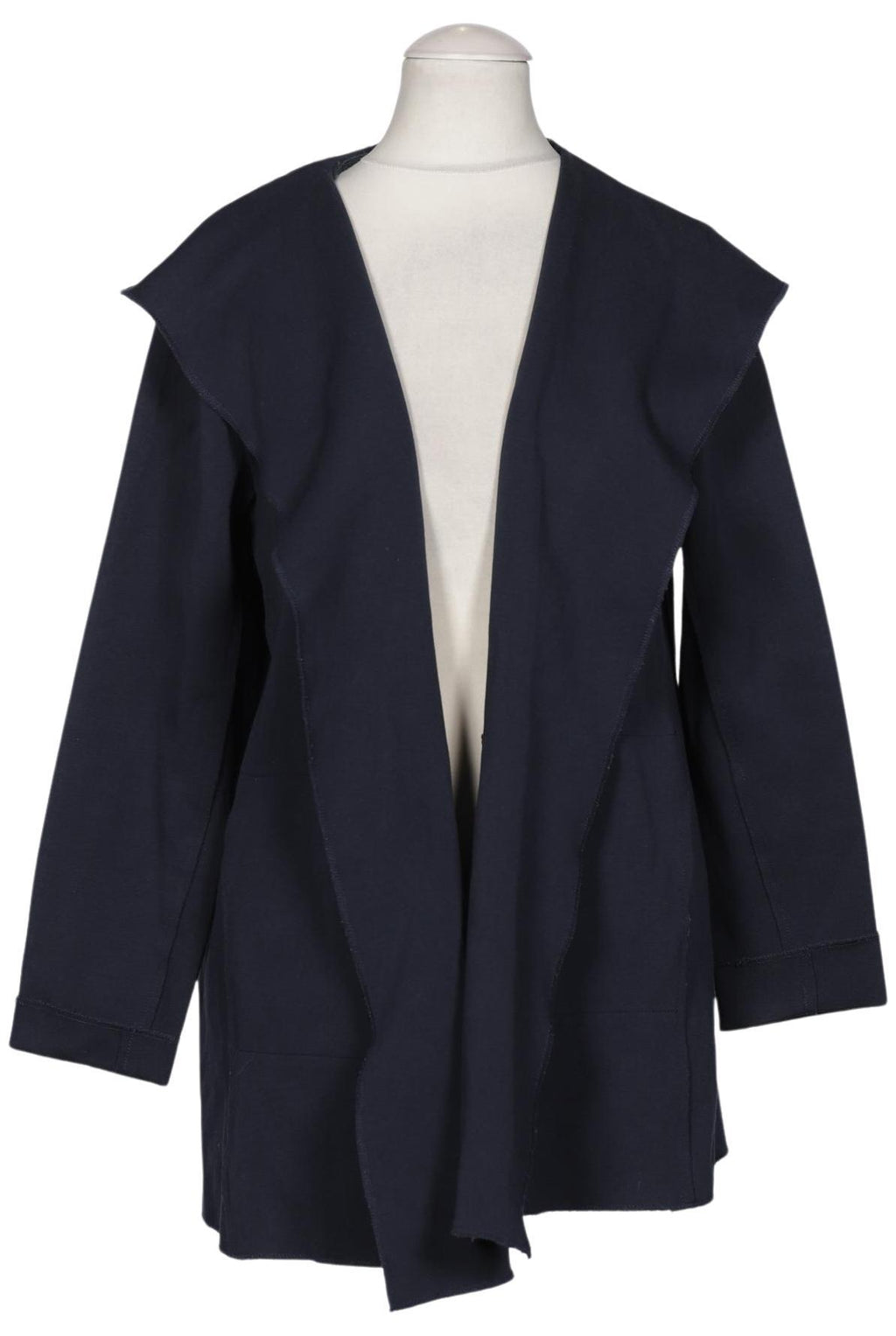 Marie Lund Women's Knit Cardigan Navy Blue Size S 3