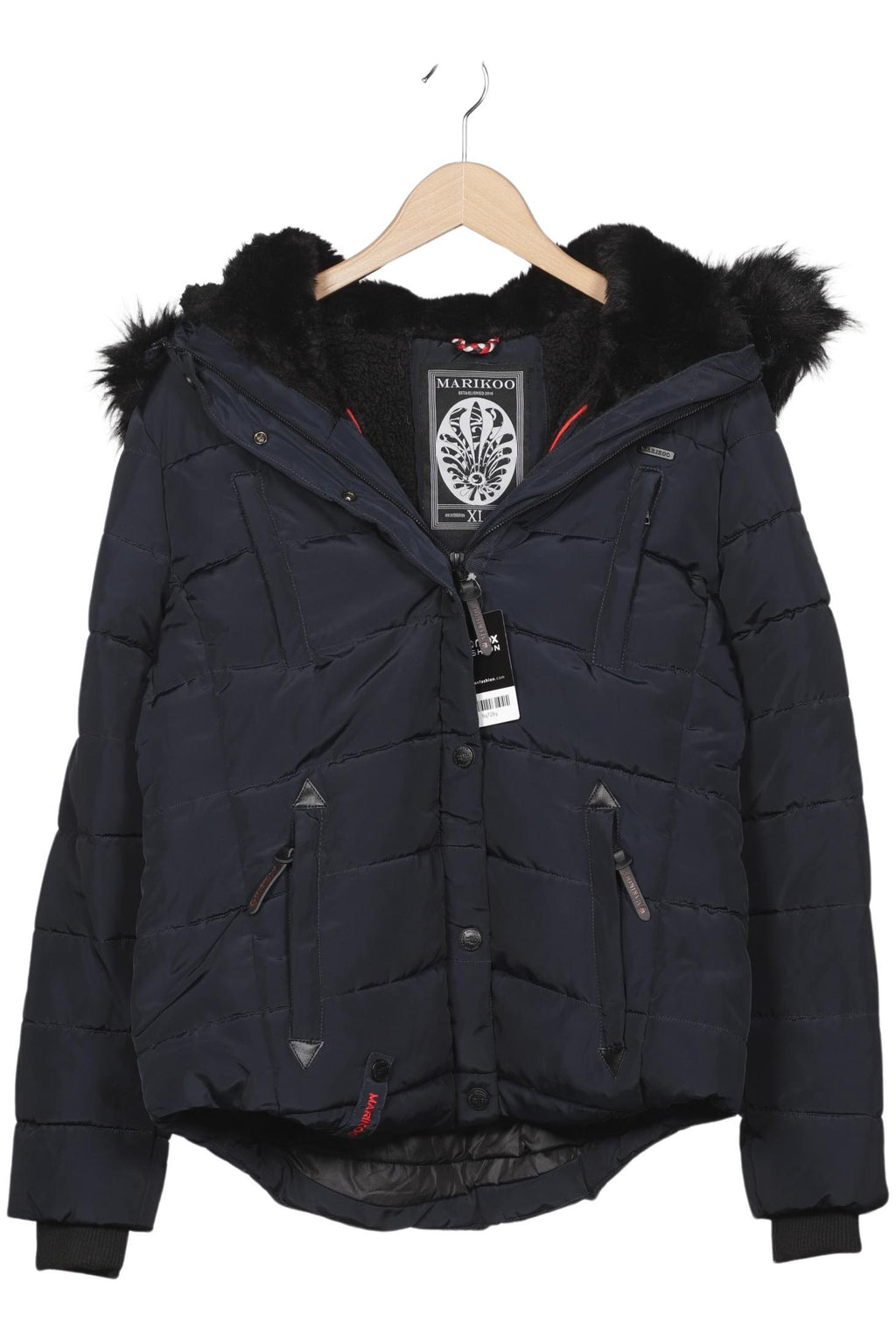 Marikoo Women Jacket Navy Blue XL Synthetic 2