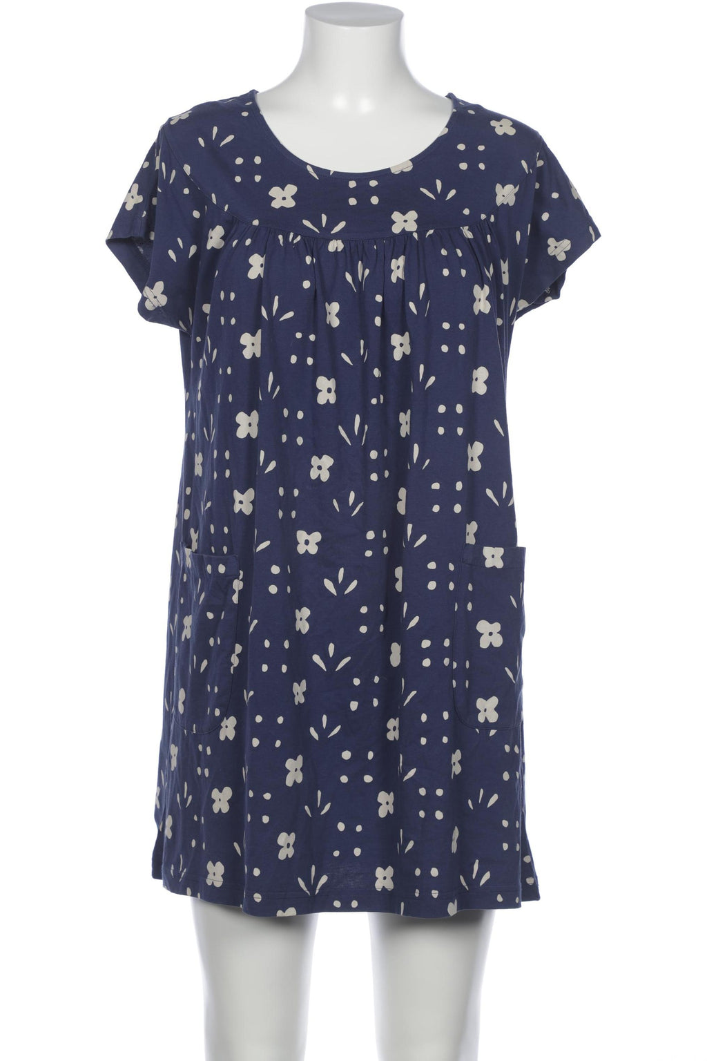 Marimekko Dress Blue Size S Cotton 4