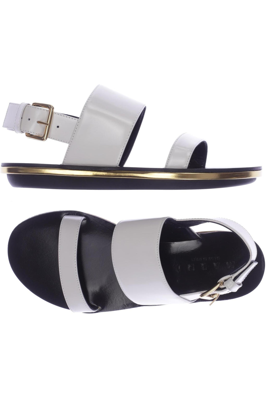Marni Women's Sandals White EU 37 Leather 2