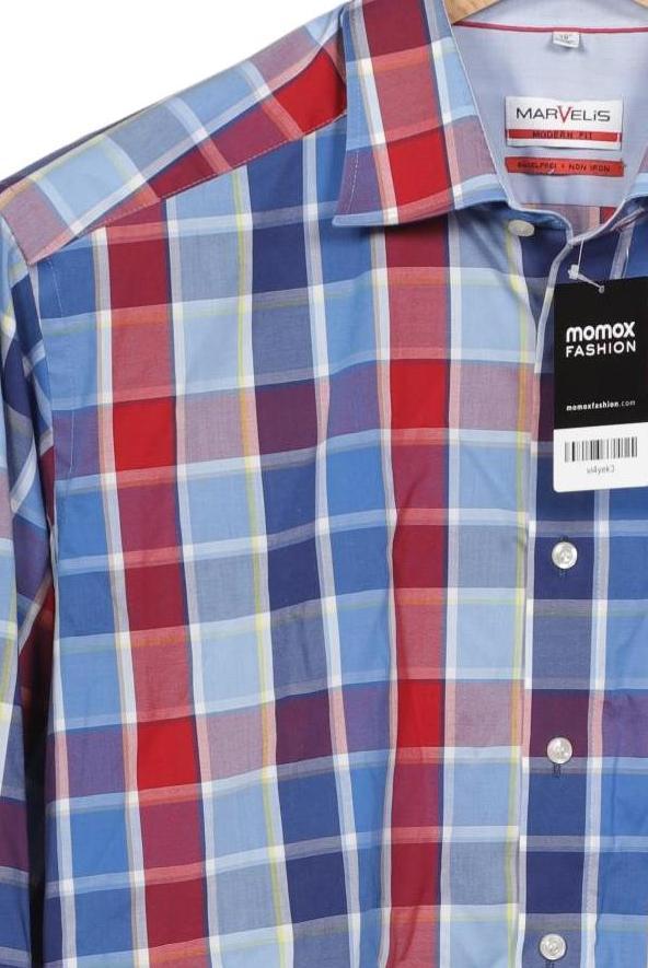 Marvelis Men Shirt Multicolor 46 Cotton 9