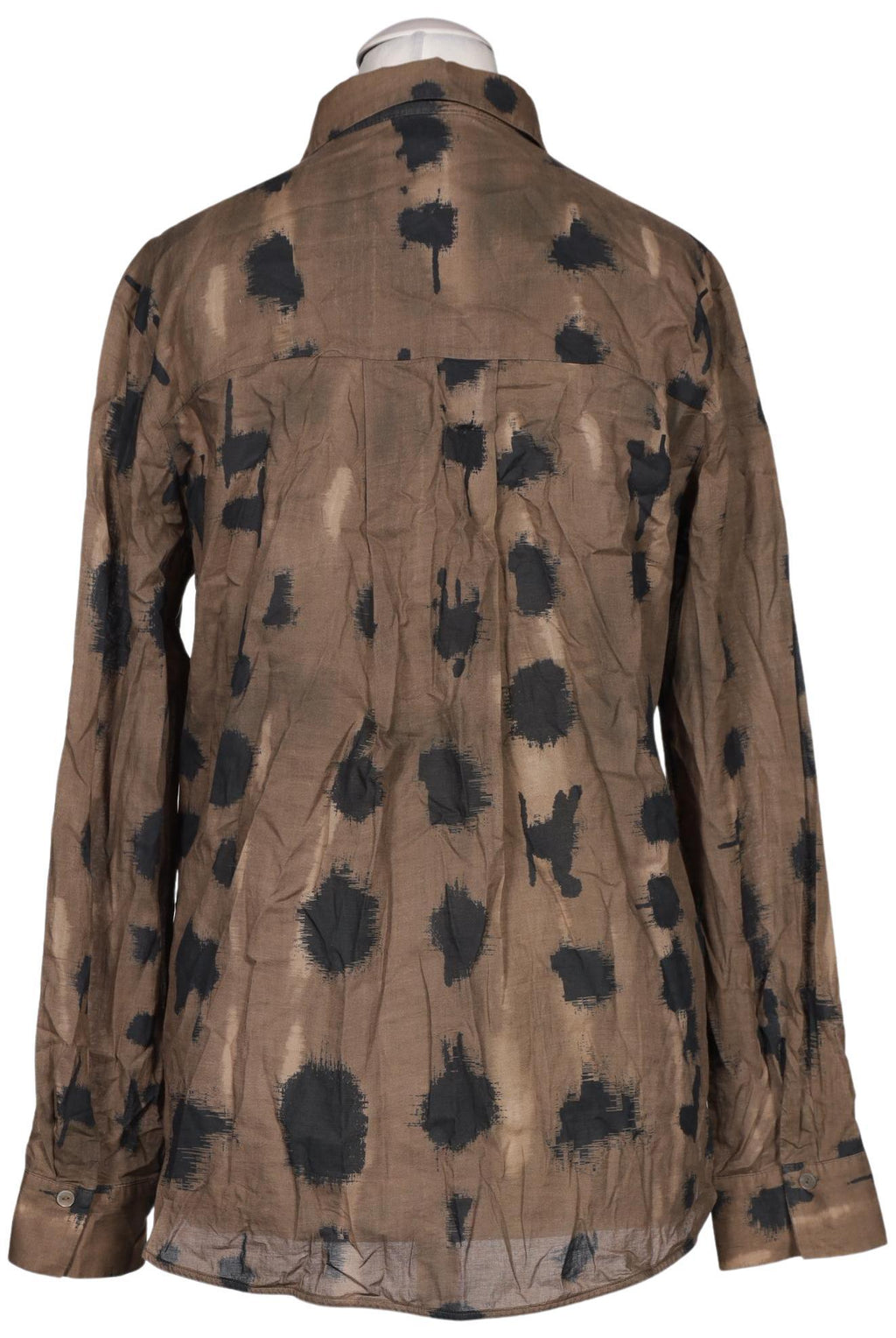 Massimo Dutti Women's Blouse Brown EU 34 Cotton 5