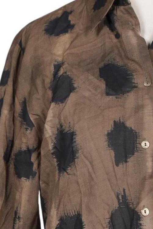 Massimo Dutti Women's Blouse Brown EU 34 Cotton 6
