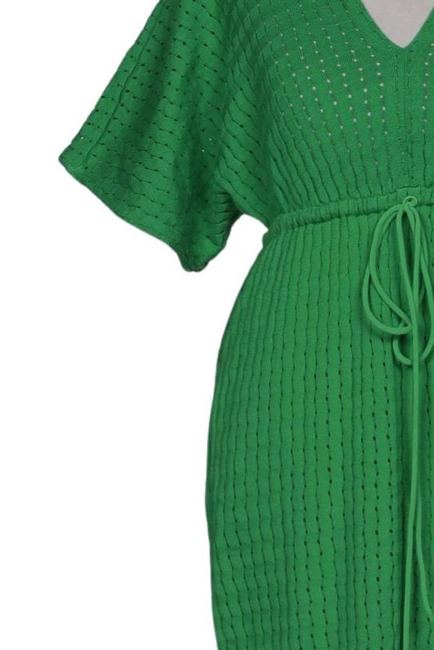 Massimo Dutti Damenkleid Grün Größe XS 6