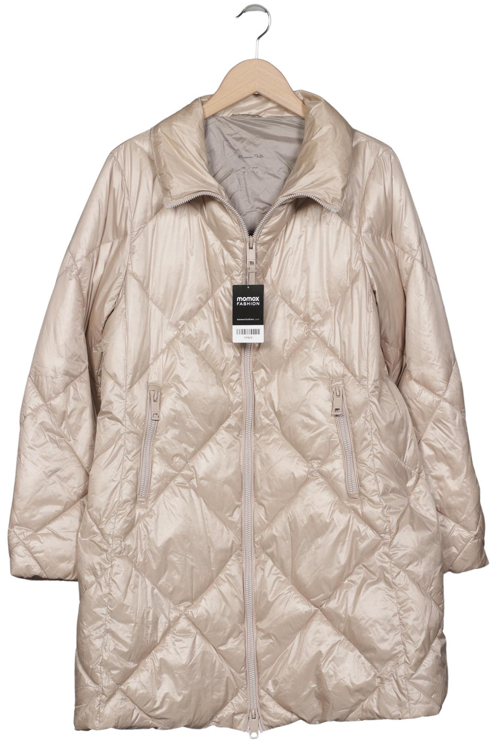 Massimo Dutti Women Coat Beige M 3