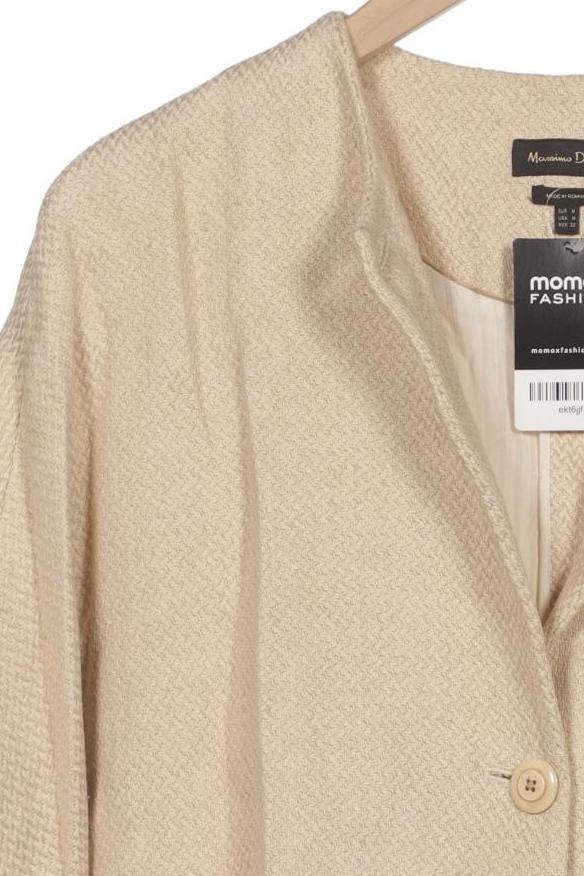 Massimo Dutti Women Coat Beige M 7