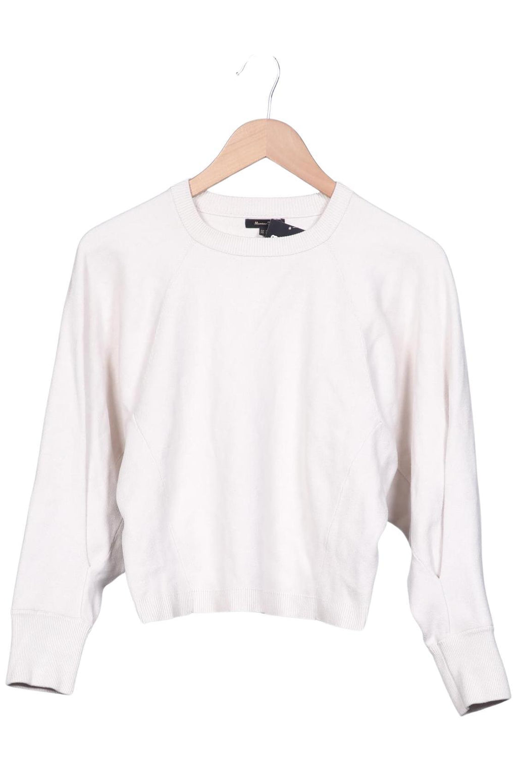 Massimo Dutti Women's Sweater Cream White M 3