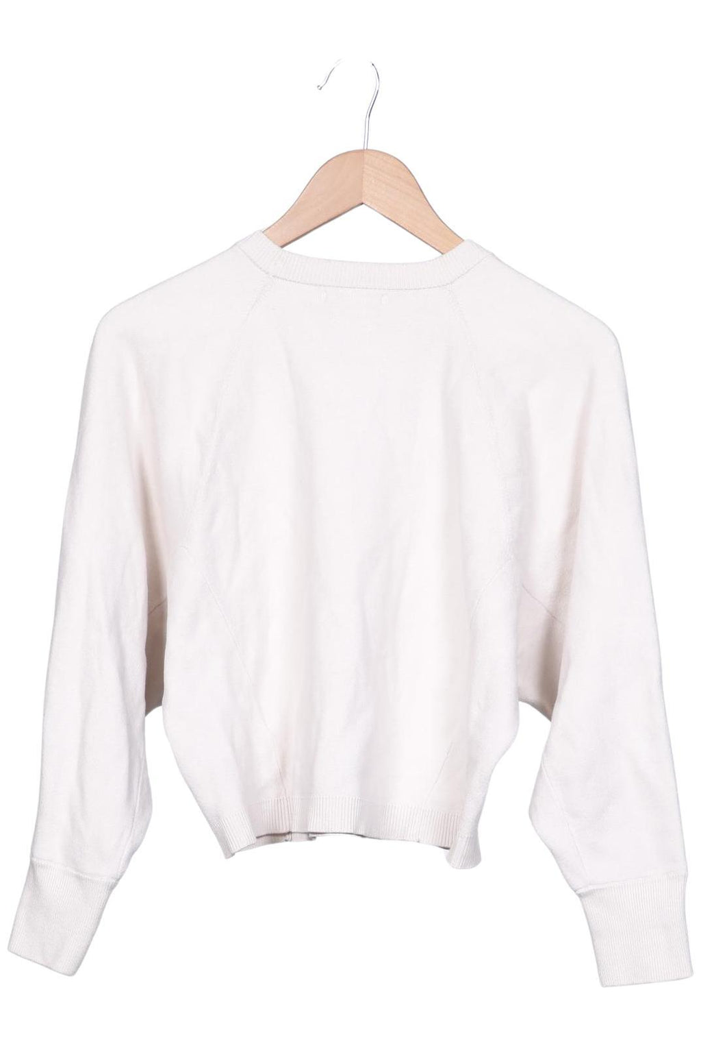 Massimo Dutti Women's Sweater Cream White M 4