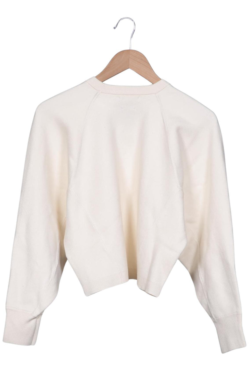 Massimo Dutti Women's Sweater Cream White M 6