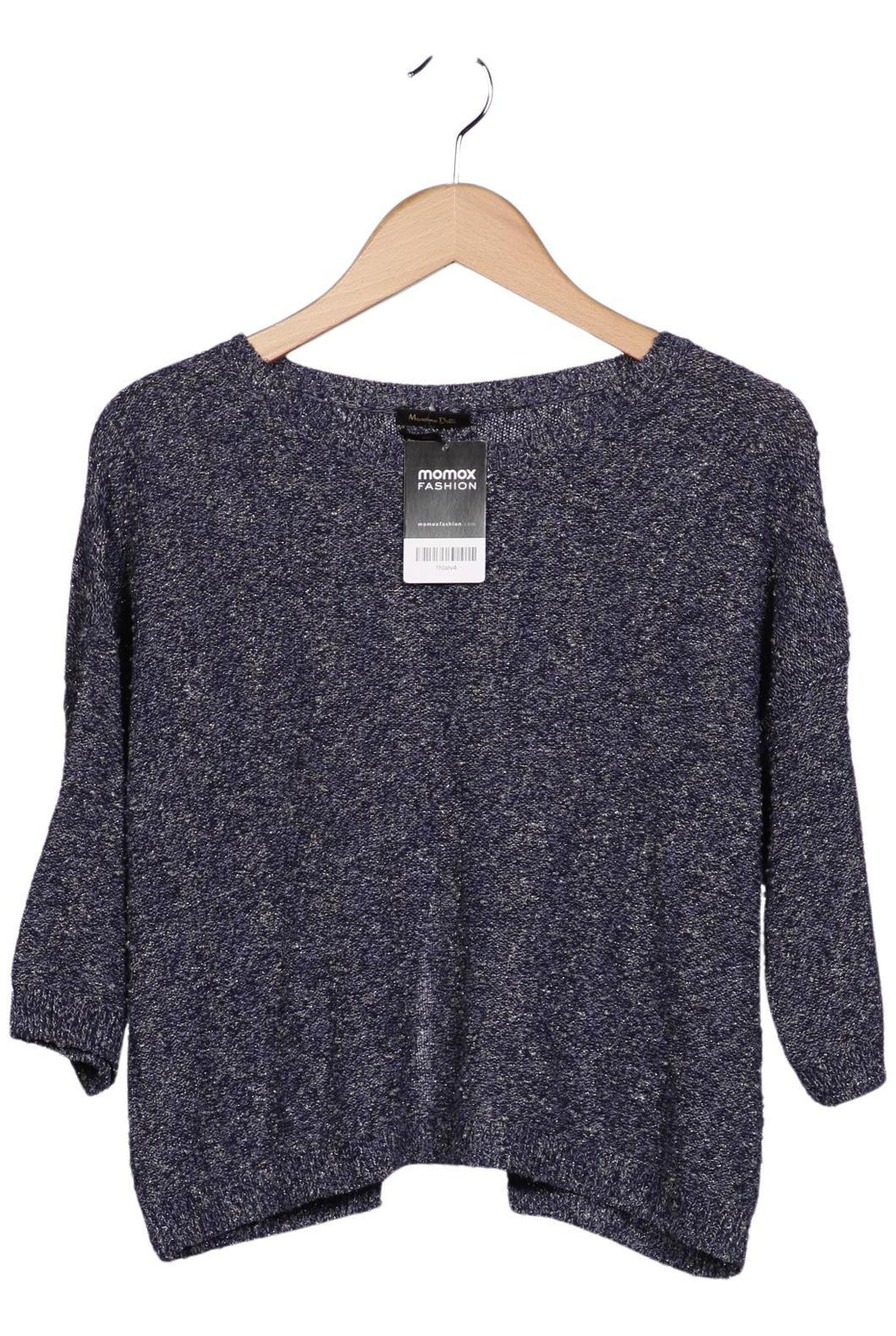 Massimo Dutti Women's Sweater Navy Size S 4
