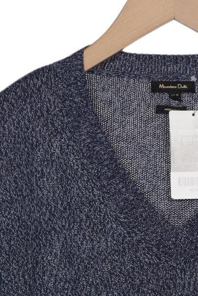 Massimo Dutti Women's Sweater Navy Size XS 4