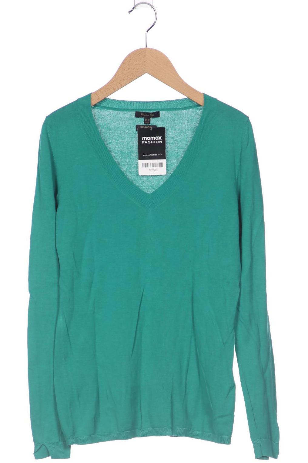 Massimo Dutti Women's Sweater Turquoise XS Cotton 5