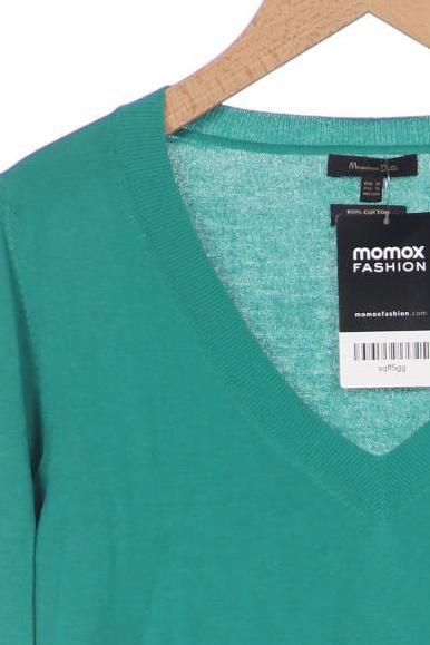 Massimo Dutti Women's Sweater Turquoise XS Cotton 7