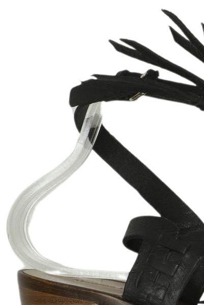 Sandales Femme Massimo Dutti Noir EU 37 9
